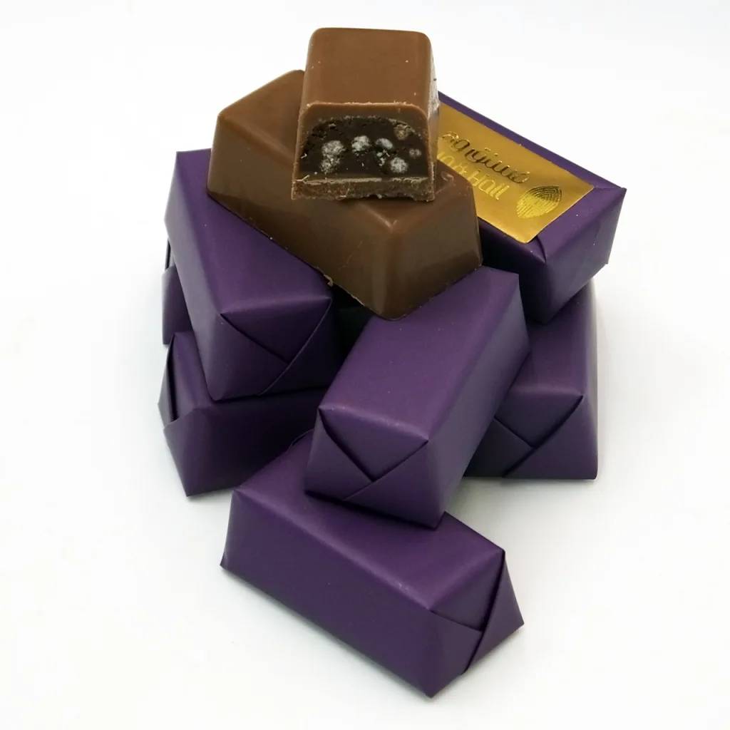 شوكولا داكنة مقرمشة