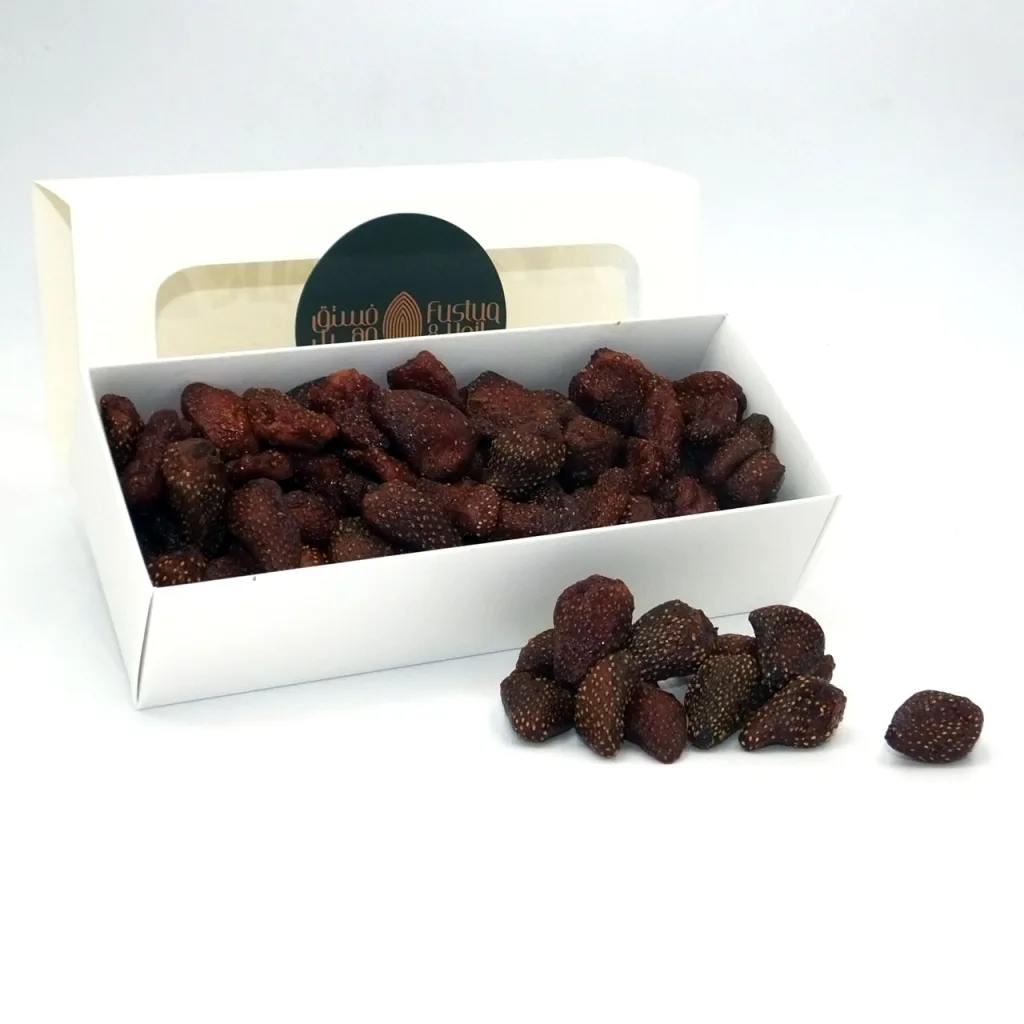 فراولة مجففة