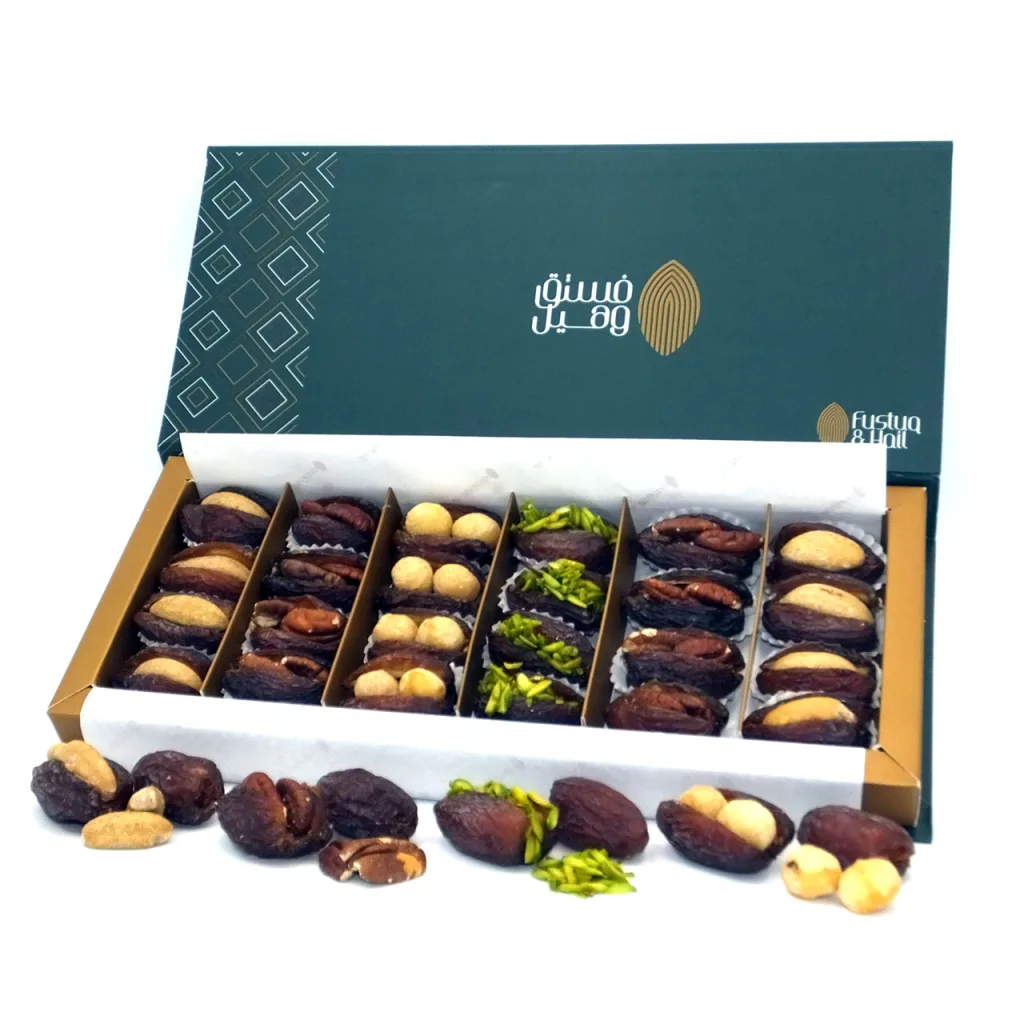 تمر بالمكسرات الفاخرة